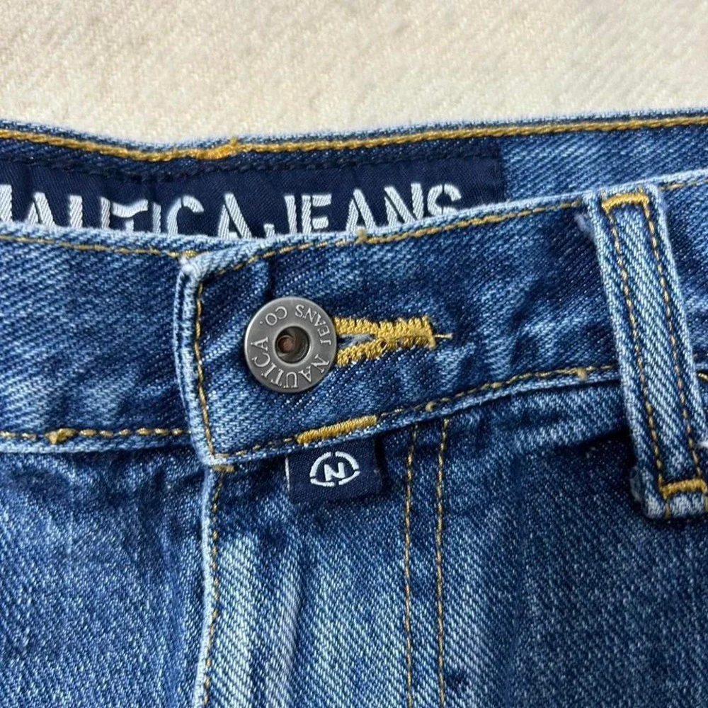 Nautica‎ blue denim shorts #skater Carpenter shorts waist 36